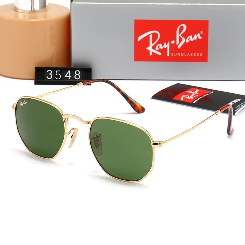 Ray Ban Luxury Brand Hexagonal Women's Sunglasses