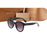 Gucci Luxury Brand Women's Round Sunglasses