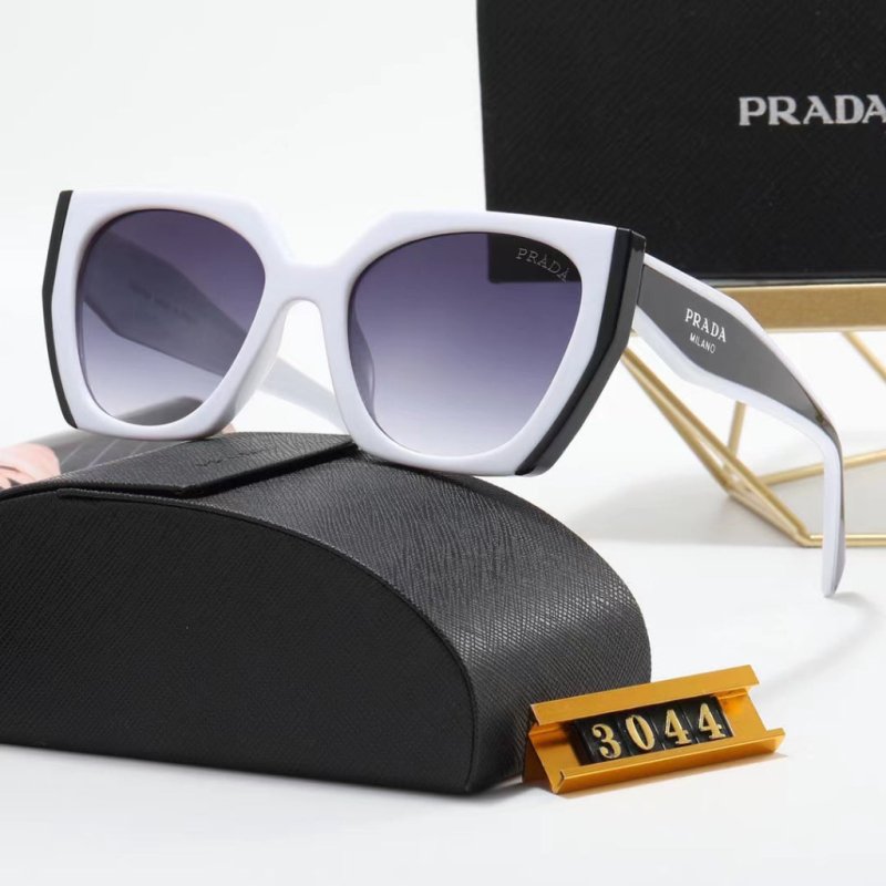 Prada Classic Ultra Lightweight Rectangular Sunglasses