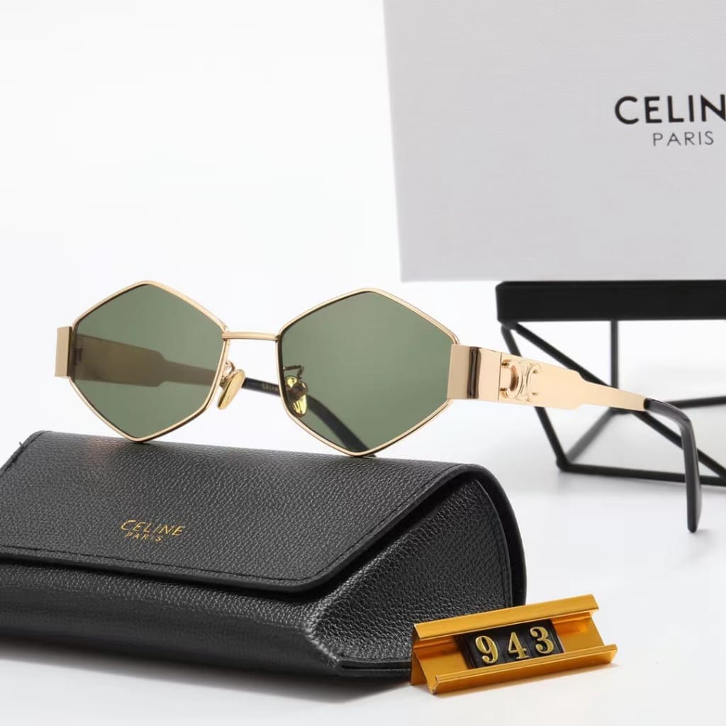 Celine Hexagonal Women's Sunglasses