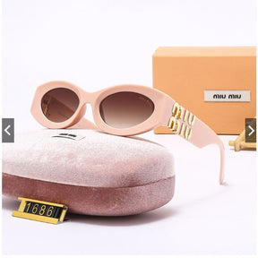 Miu Miu Fashion Oval Women's Sunglasses