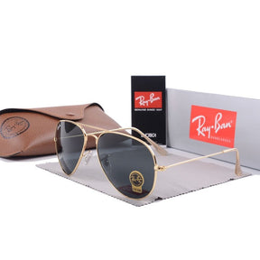 Ray Ban Polarized Women's Pilot Sunglasses