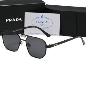 Prada Style Metal Women's Sunglasses