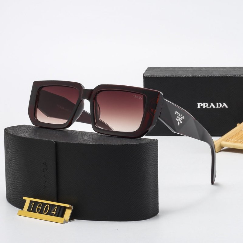 Prada Fashion Rectangular Women's Sunglasses