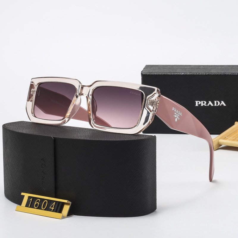 Prada Fashion Rectangular Women's Sunglasses