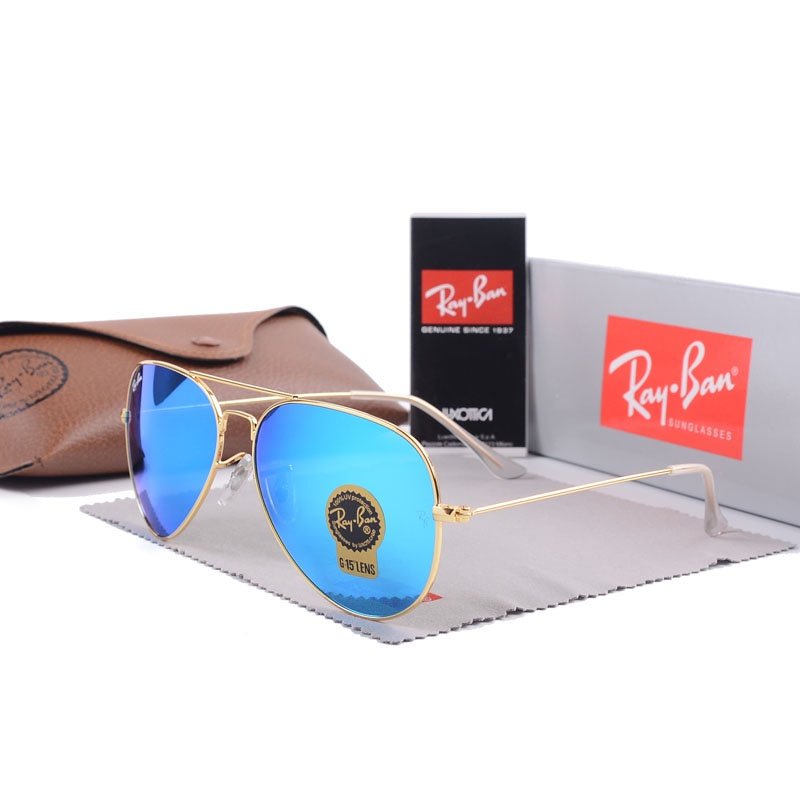 Ray Ban Polarized Women's Pilot Sunglasses