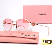 Miu Miu Luxury Brand Women's Oval Sunglasses