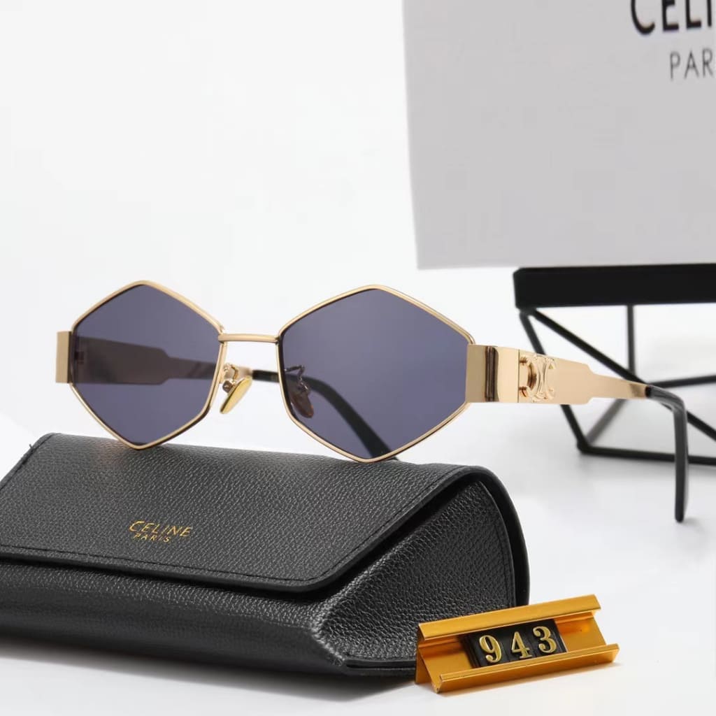 Celine Hexagonal Women's Sunglasses