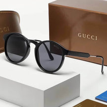 Gucci Luxury Round Women's Sunglasses