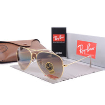 Ray Ban Polarized Women's Pilot Sunglasses