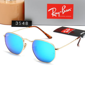 Ray Ban Luxury Brand Hexagonal Women's Sunglasses