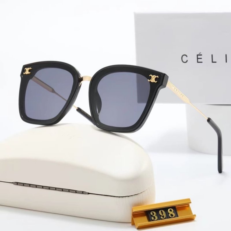 Celine European Fashion Metal Women's Sunglasses