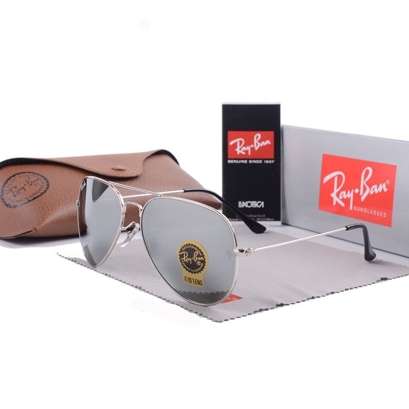 Ray Ban Polarized Women's Pilot Sunglasses